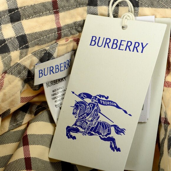 Burberry Classic Multi-Color Check Print Bucket Hat Size L - Picture 6 of 6